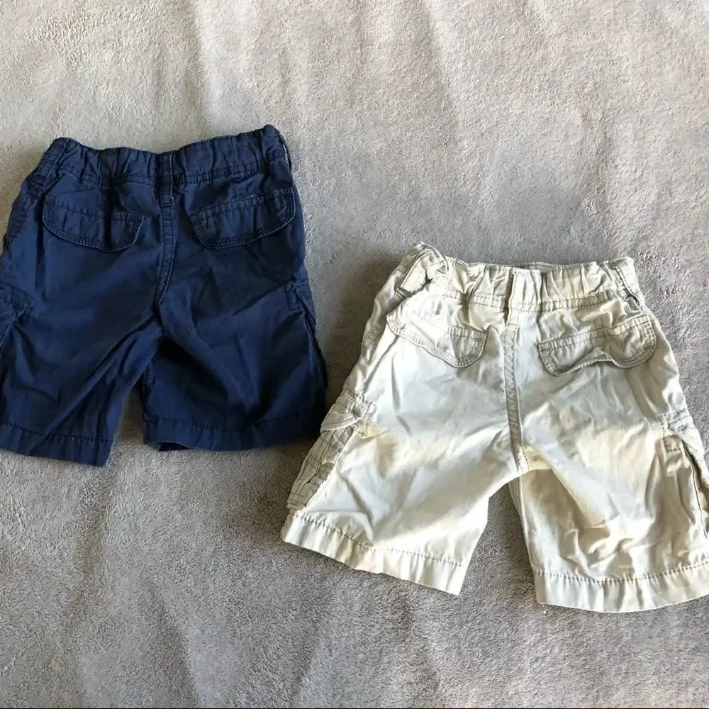 NWOT Osh Kosh Cargo Shorts(lot of 2pairs)